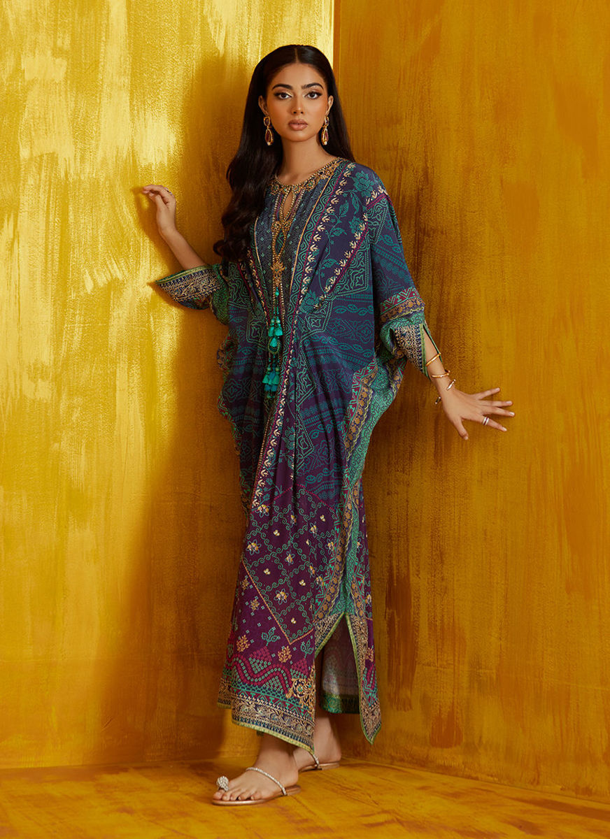 Peridot Ombre Kaftan