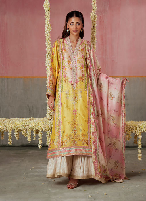 Picture of Mogra Buttercup Shirt And Dupatta