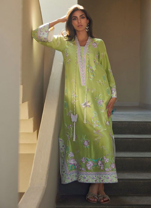 Picture of Zinni Silk Kaftan