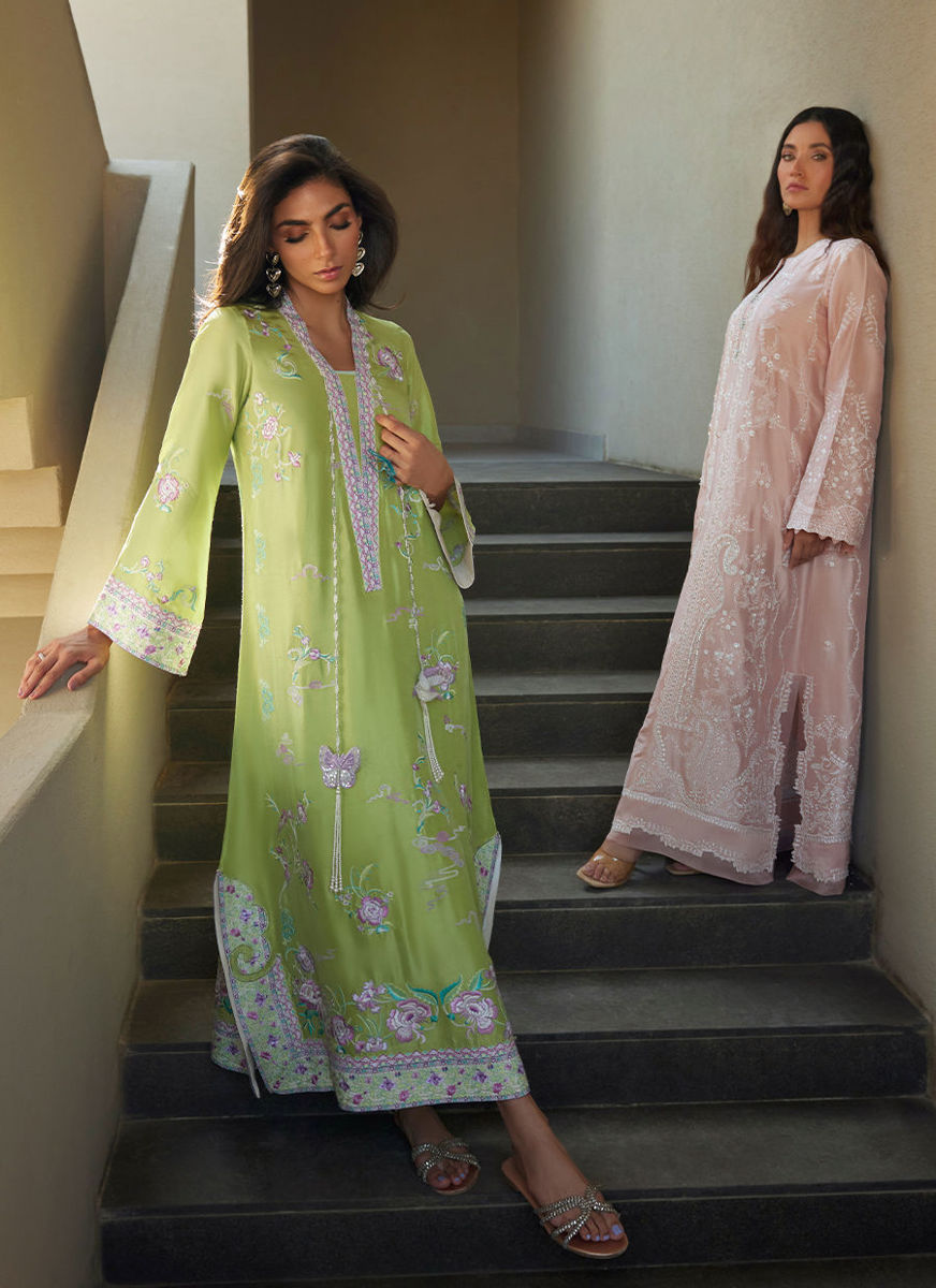 Zinni Silk Kaftan