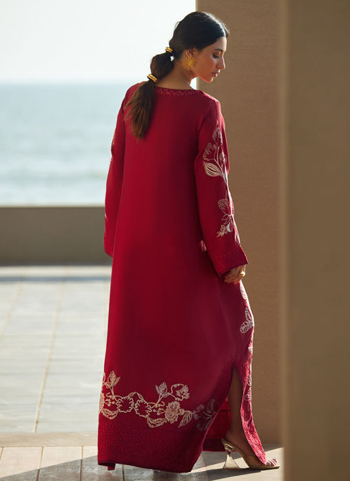 Siren Scarlett Silk Kaftan