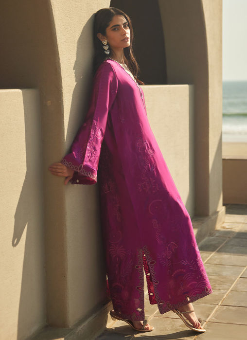 Aerie Hot Pink Kaftan