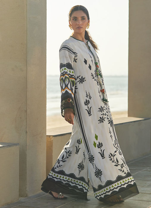 Zenya Crepe Kaftan