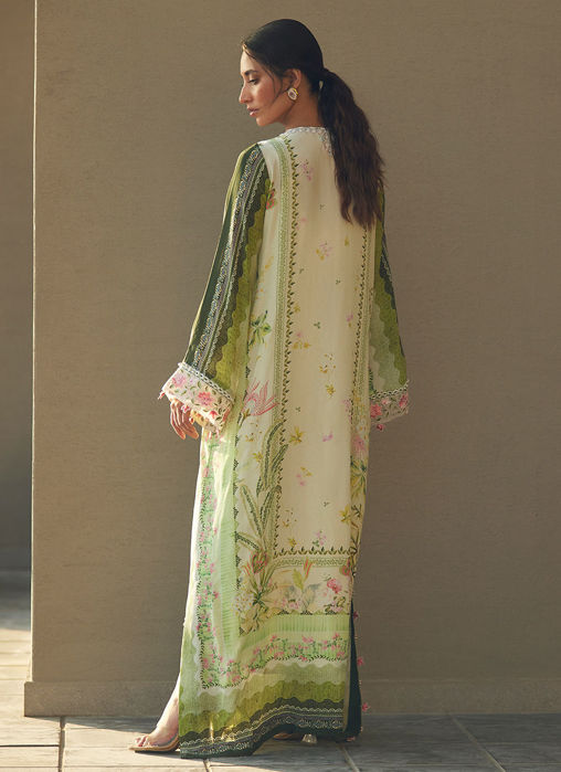 Selah Kiwi Crepe Kaftan