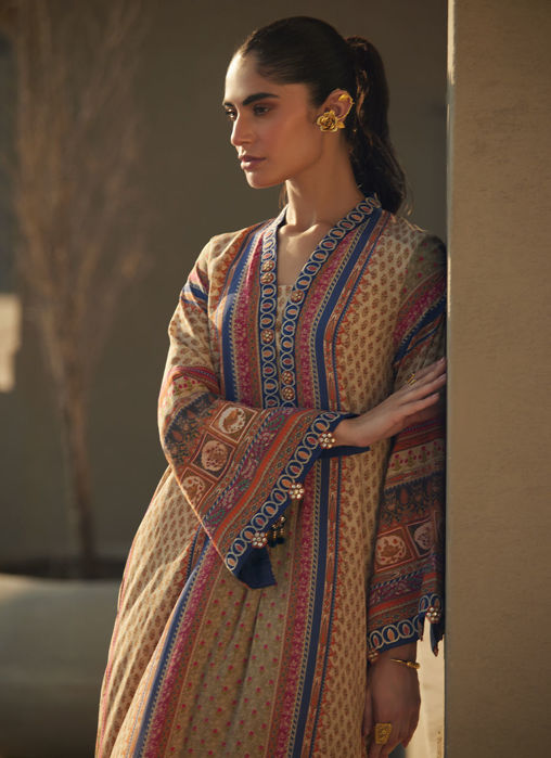 Sora Sand Crepe Kaftan