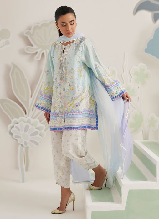 Tessa Shirt And Dupatta