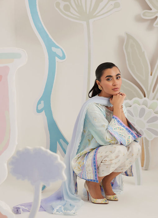 Tessa Shirt And Dupatta