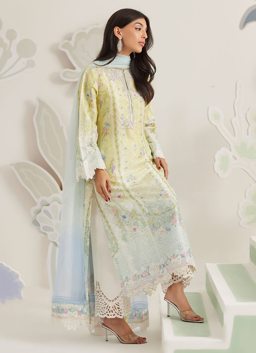 Orelia Shirt And Dupatta