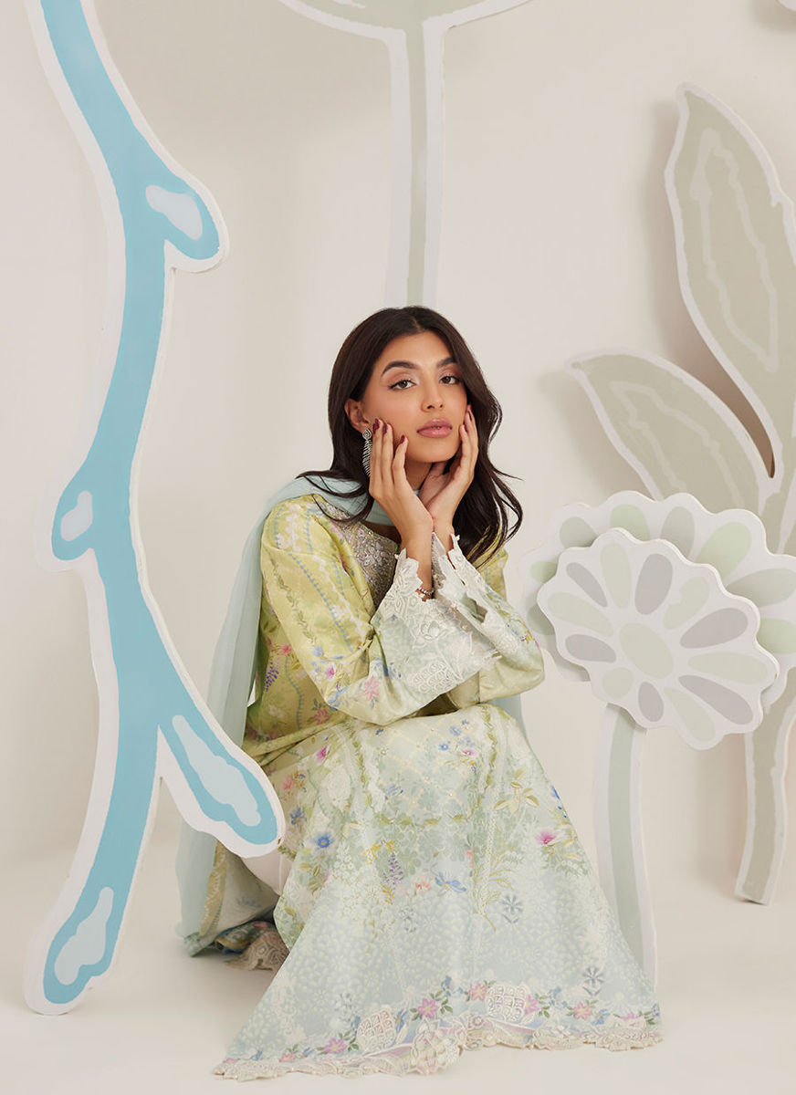 Orelia Shirt And Dupatta