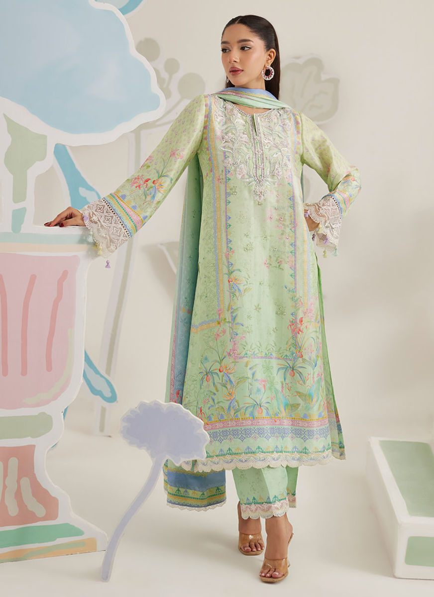 Elowen Shirt And Dupatta