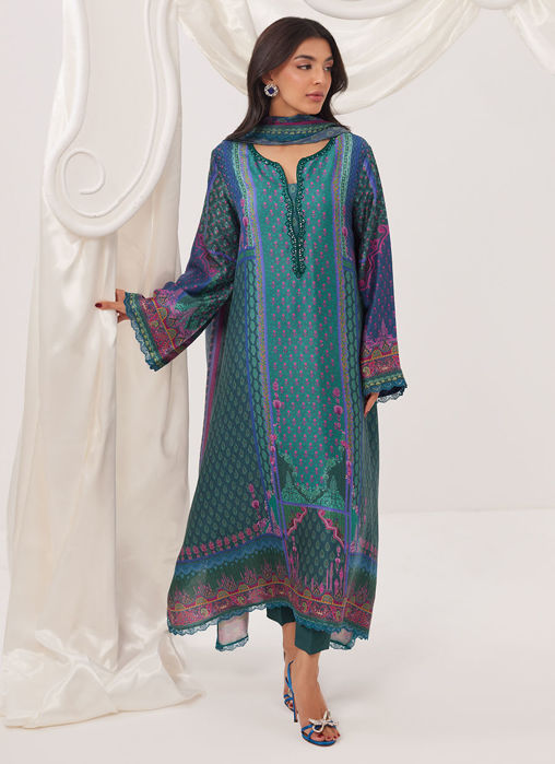Delara Shirt And Dupatta