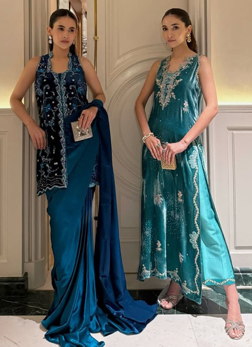 Umara And Kashaf In #FTA Velvet Ensemble