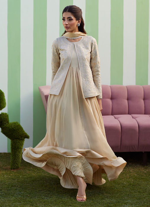 Picture of Luma Kalidaar With Dupatta And Pants