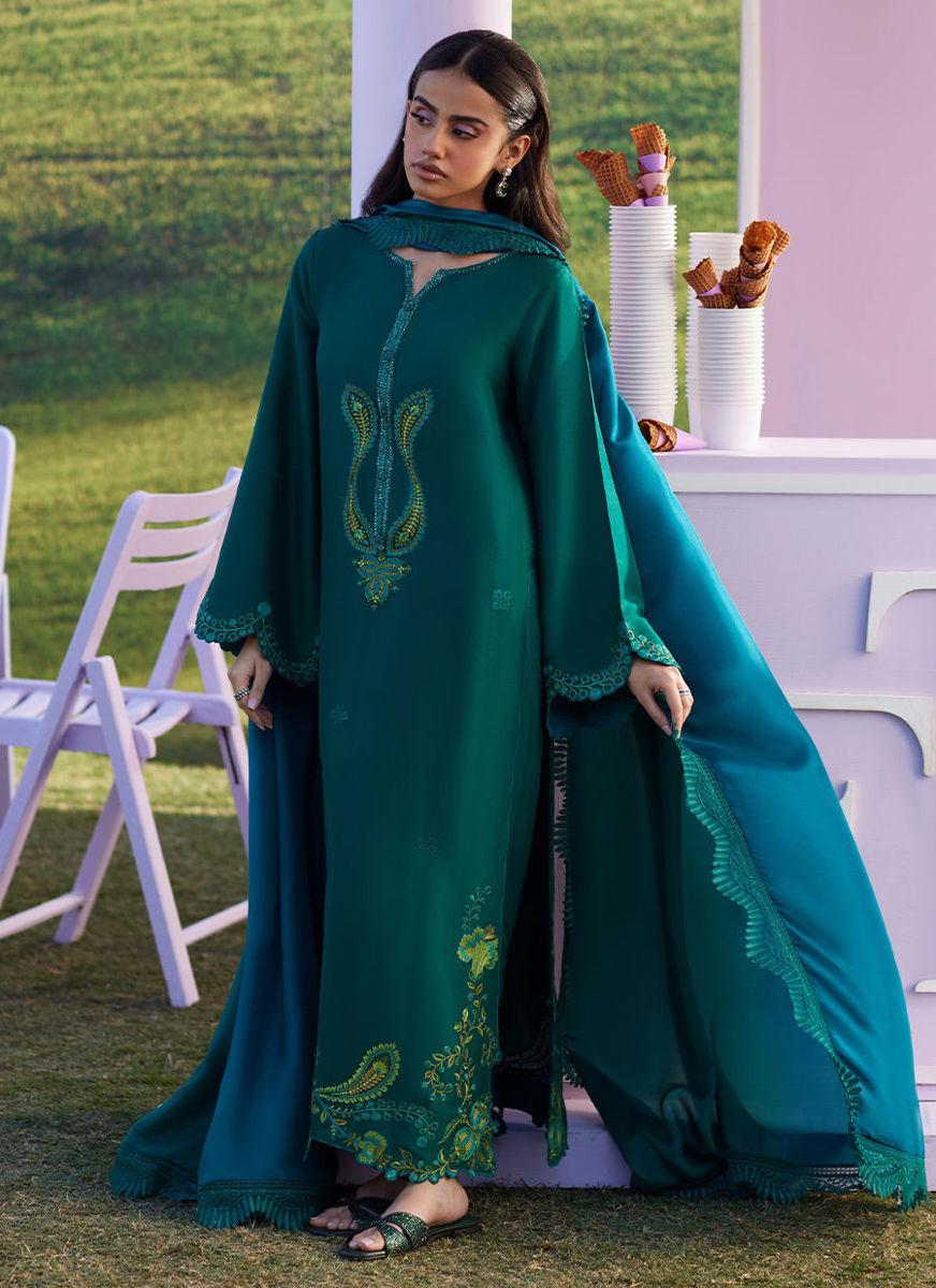 Zayra Shirt And Dupatta