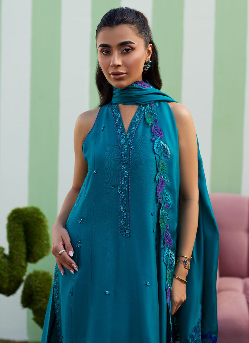 Slona Shirt And Dupatta