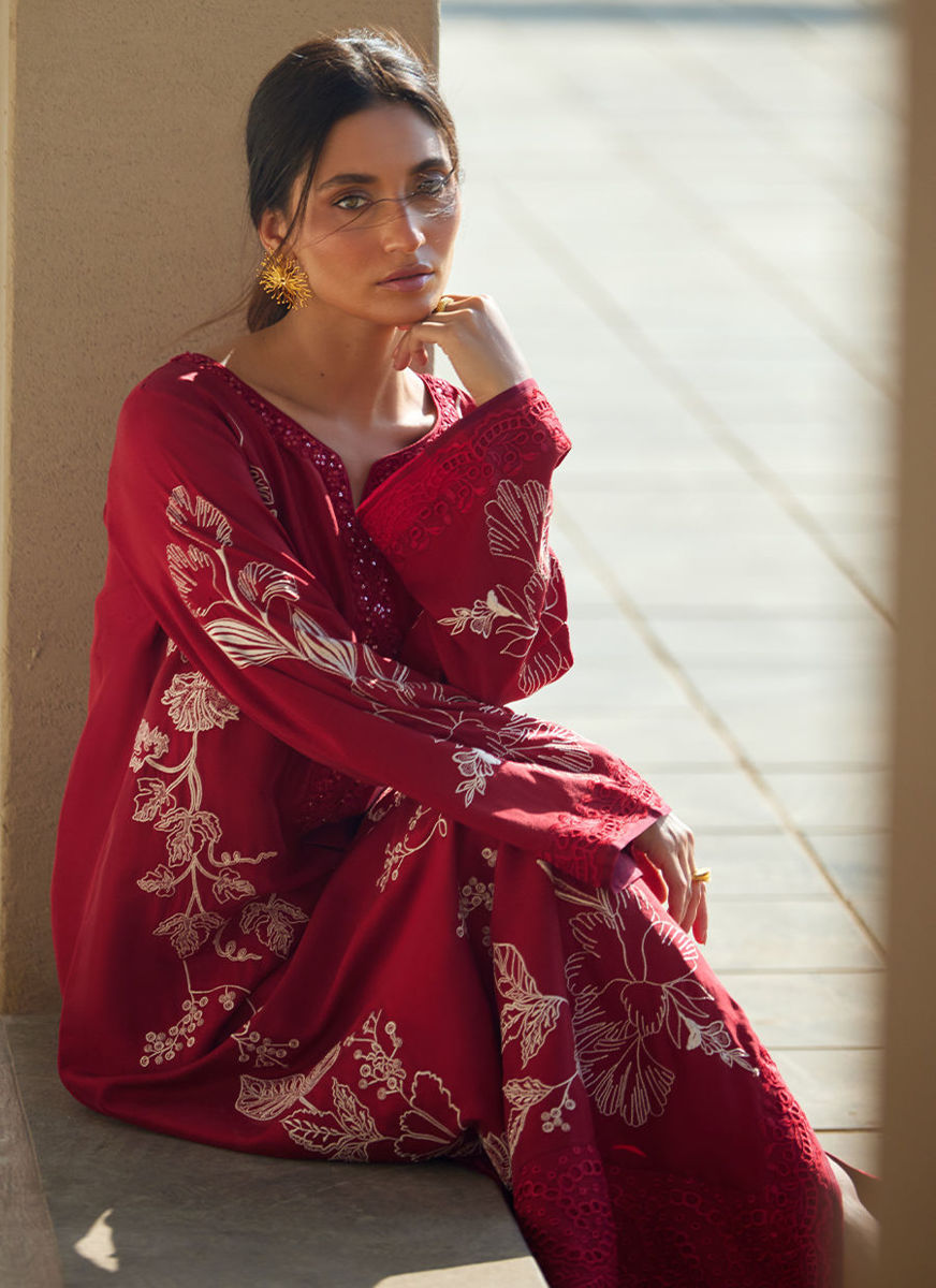 Siren Scarlett Silk Kaftan