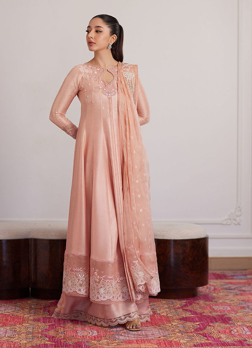 Finn Peach (Shirt, Pants and Dupatta)