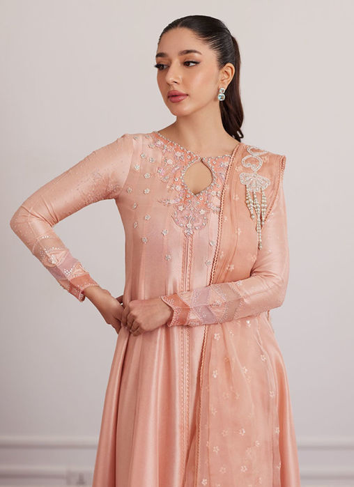Finn Peach (Shirt, Pants and Dupatta)