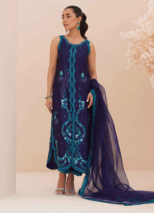 Rio Ink (Shirt, Pants and Dupatta)