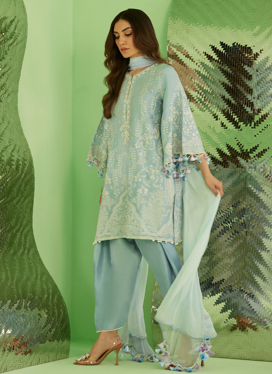 Serra Shirt And Dupatta