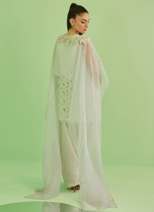 Laine Shirt And Drape Dupatta