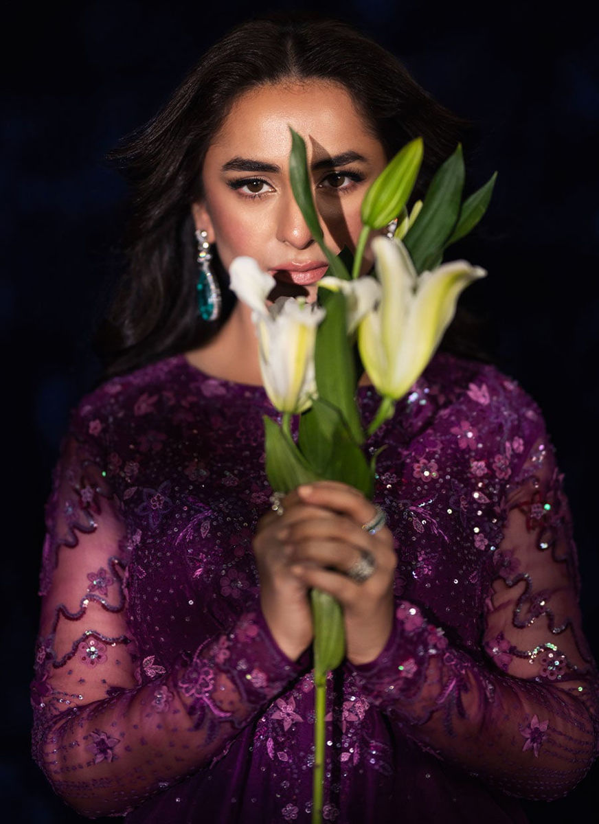 Starr Aubergine Kaftan