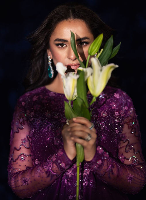 Starr Aubergine Kaftan