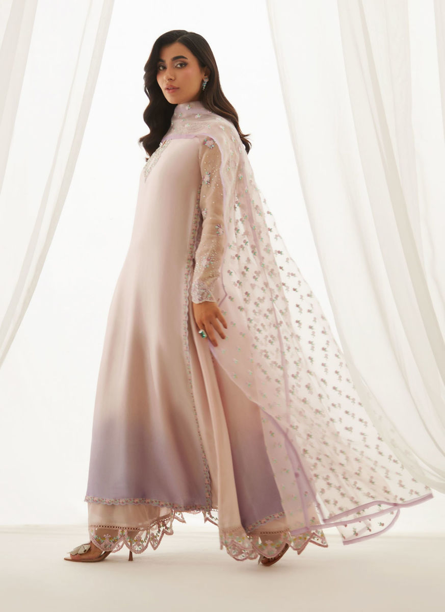 Blaise Lavender Shirt And Dupatta