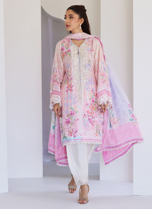 Oddie Pink Shirt And Dupatta