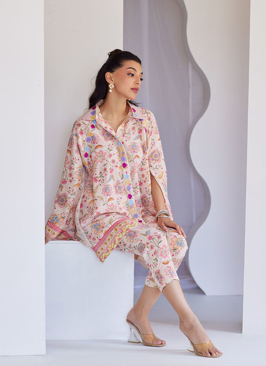 Azizam Blush Pink Shirt