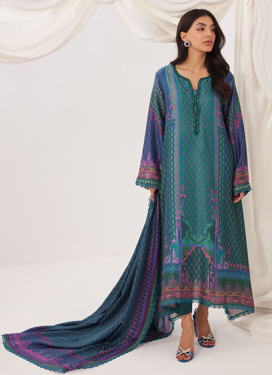 Delara Shirt, Pant And Dupatta