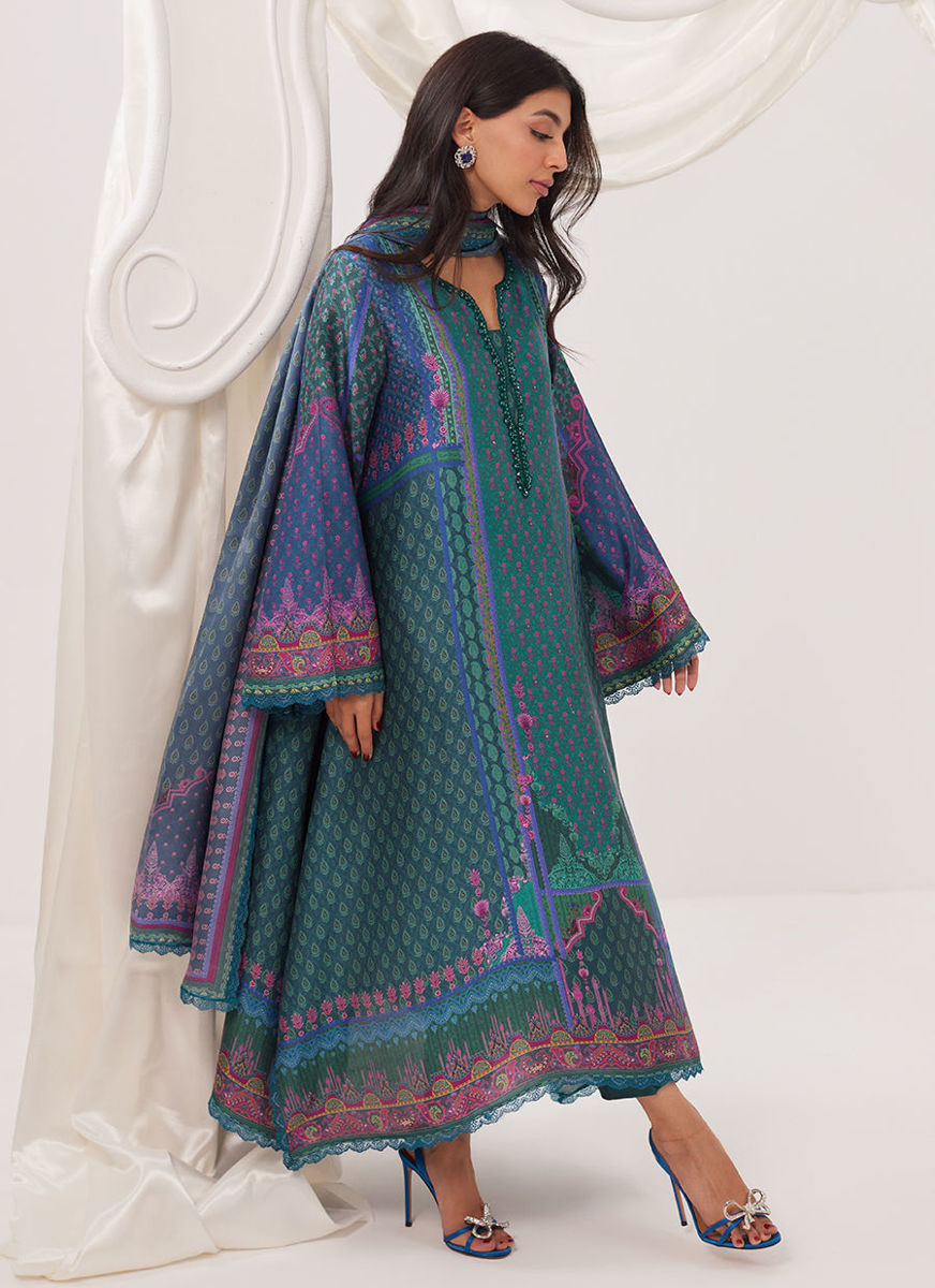 Delara Shirt, Pant And Dupatta