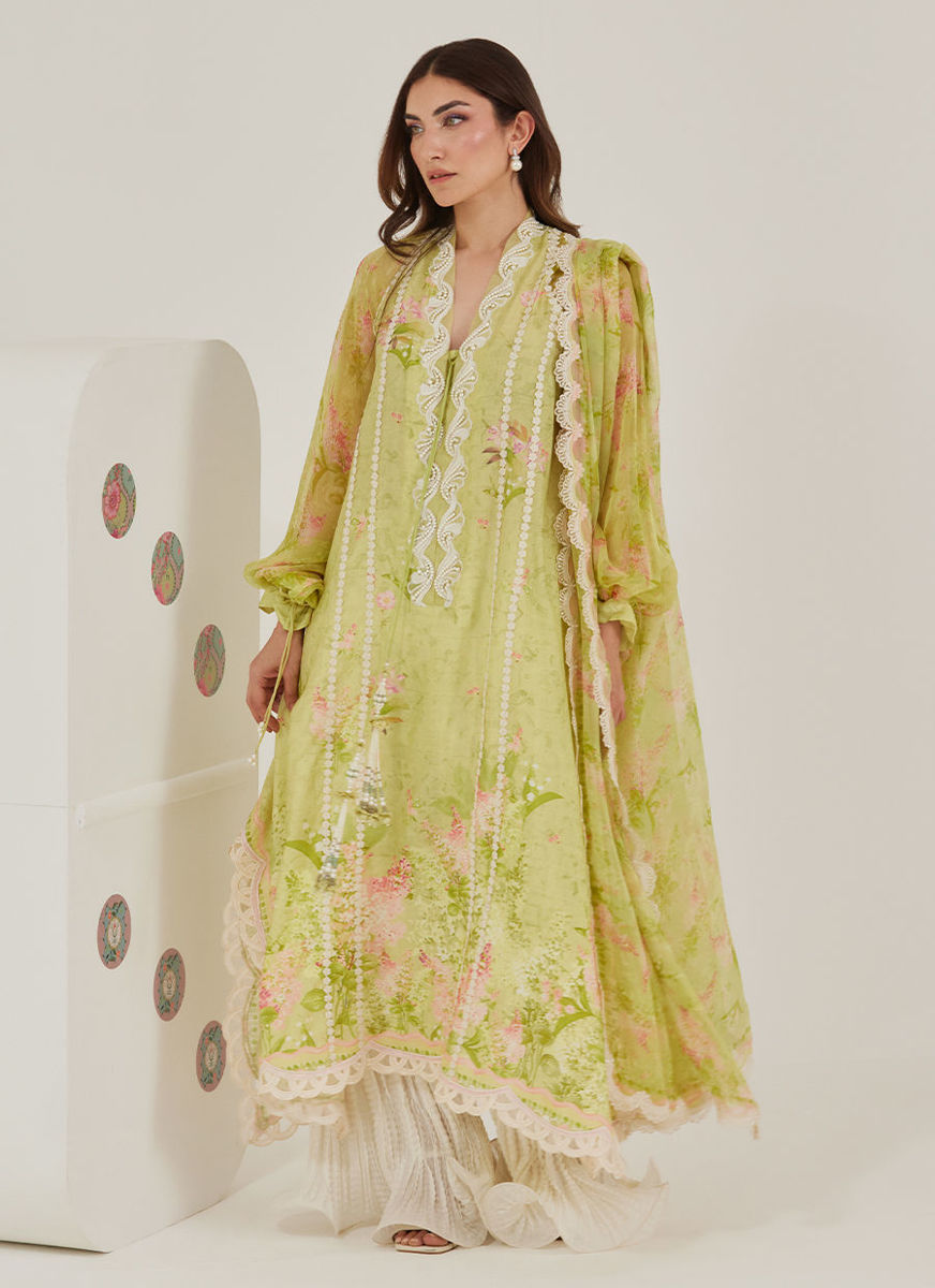 Malone Shirt And Dupatta