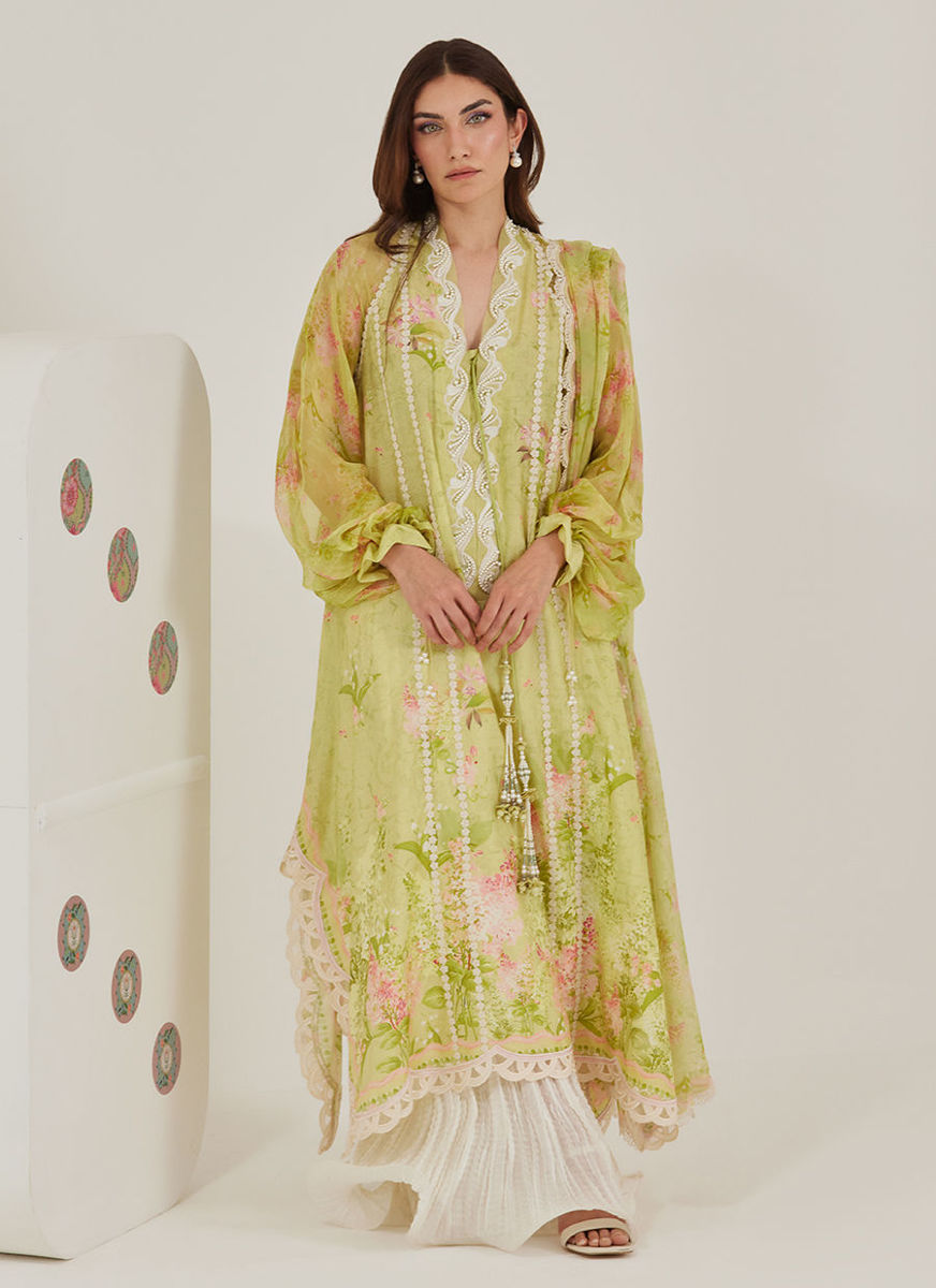 Malone Shirt And Dupatta