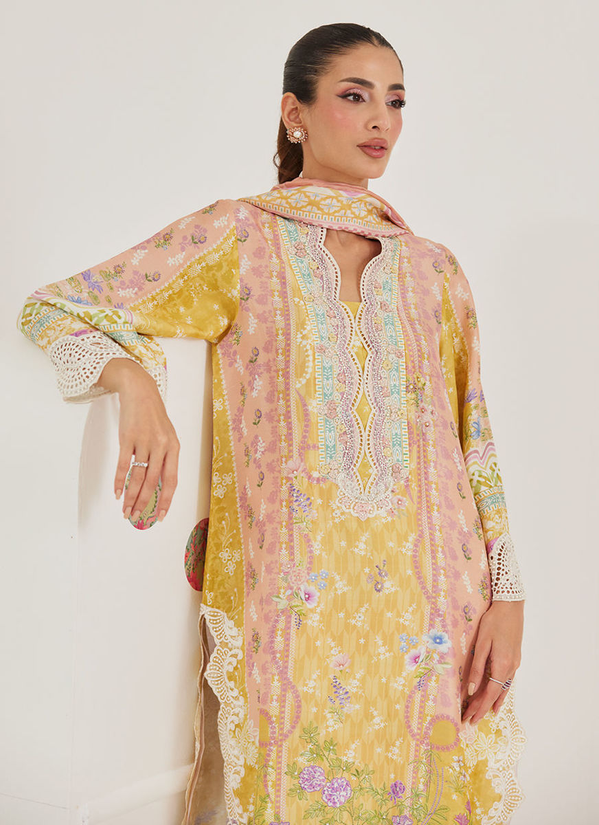 Briella Shirt And Dupatta