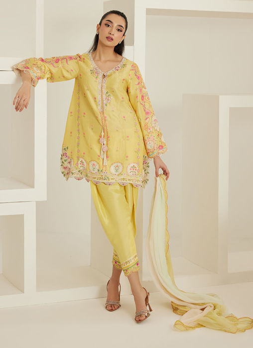 Evelina Shirt And Dupatta