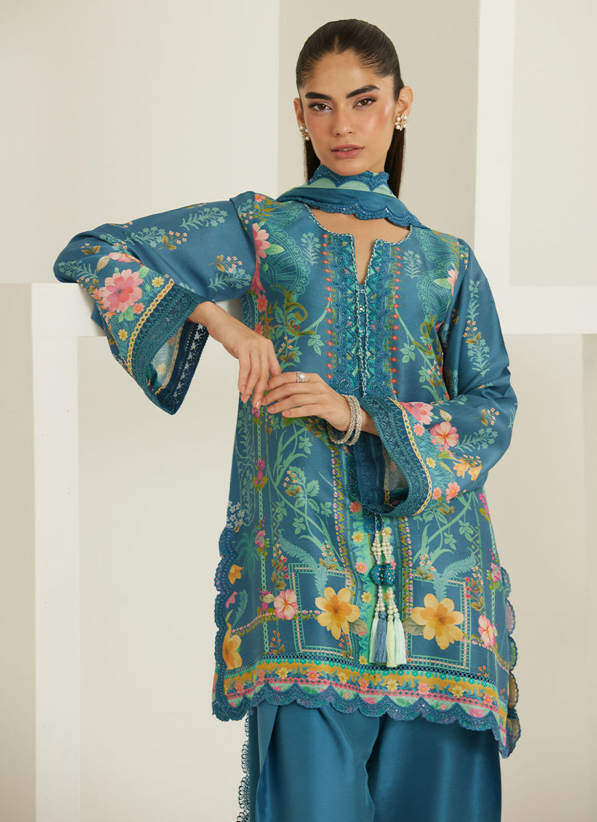 Melany Shirt And Dupatta