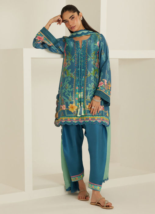 Melany Shirt And Dupatta