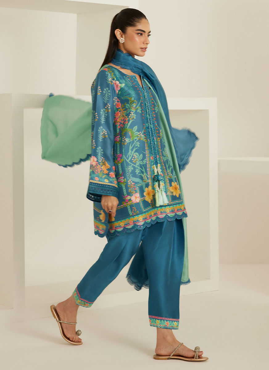 Melany Shirt And Dupatta