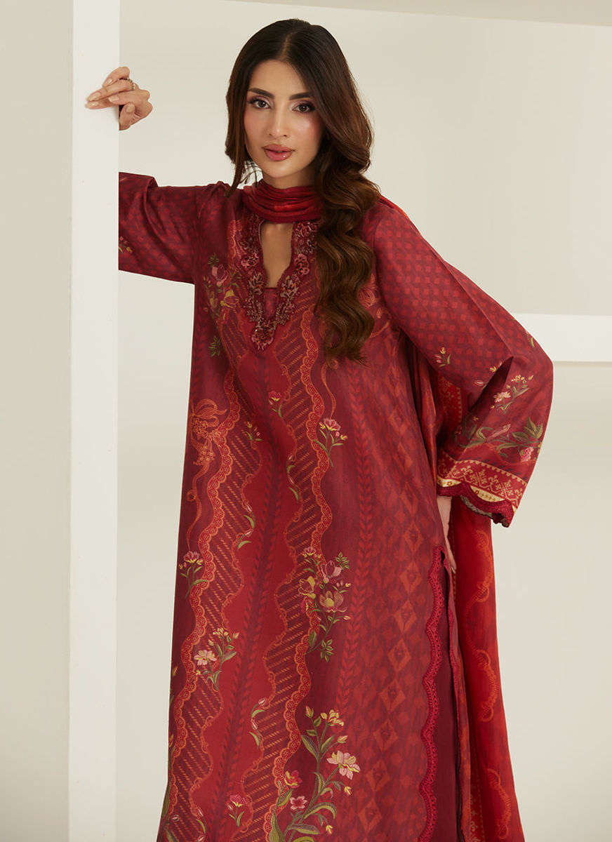 Myla Shirt And Dupatta