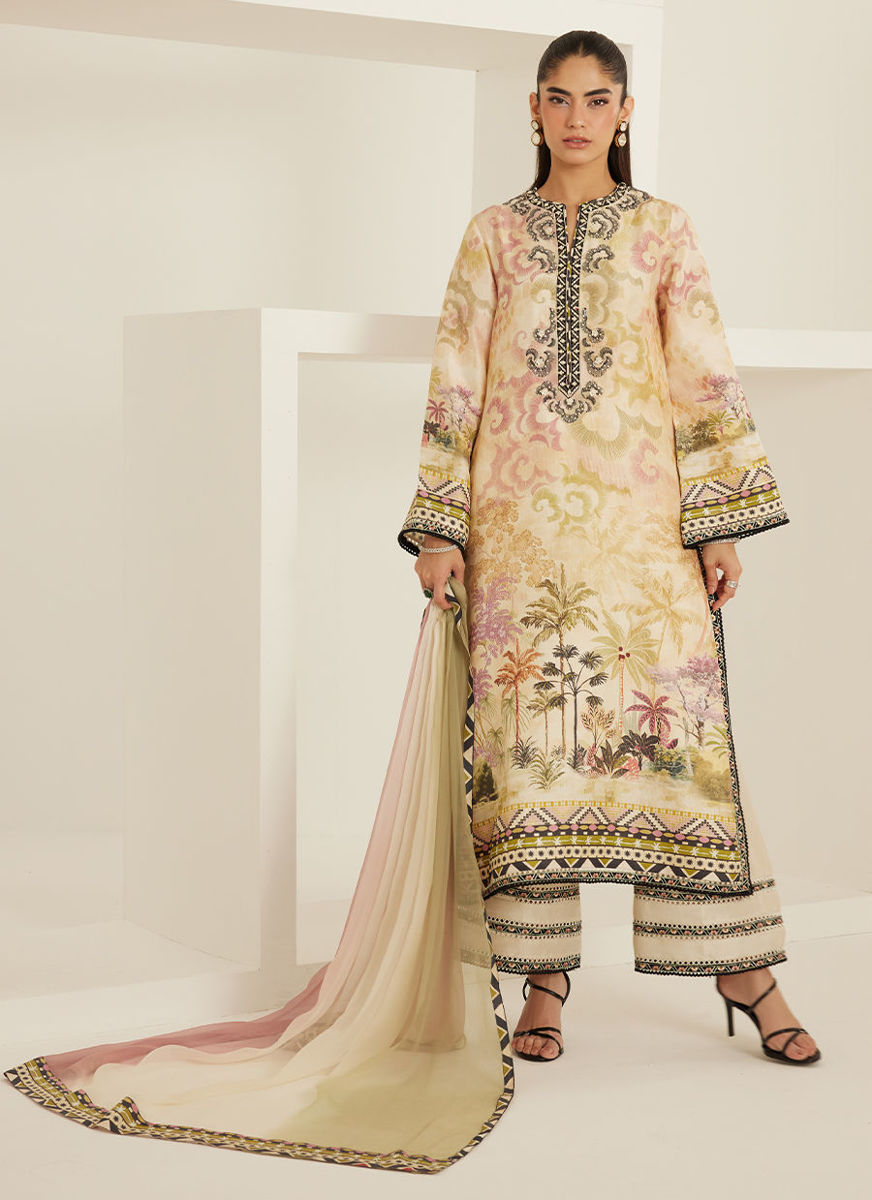 Zoey Shirt And Dupatta