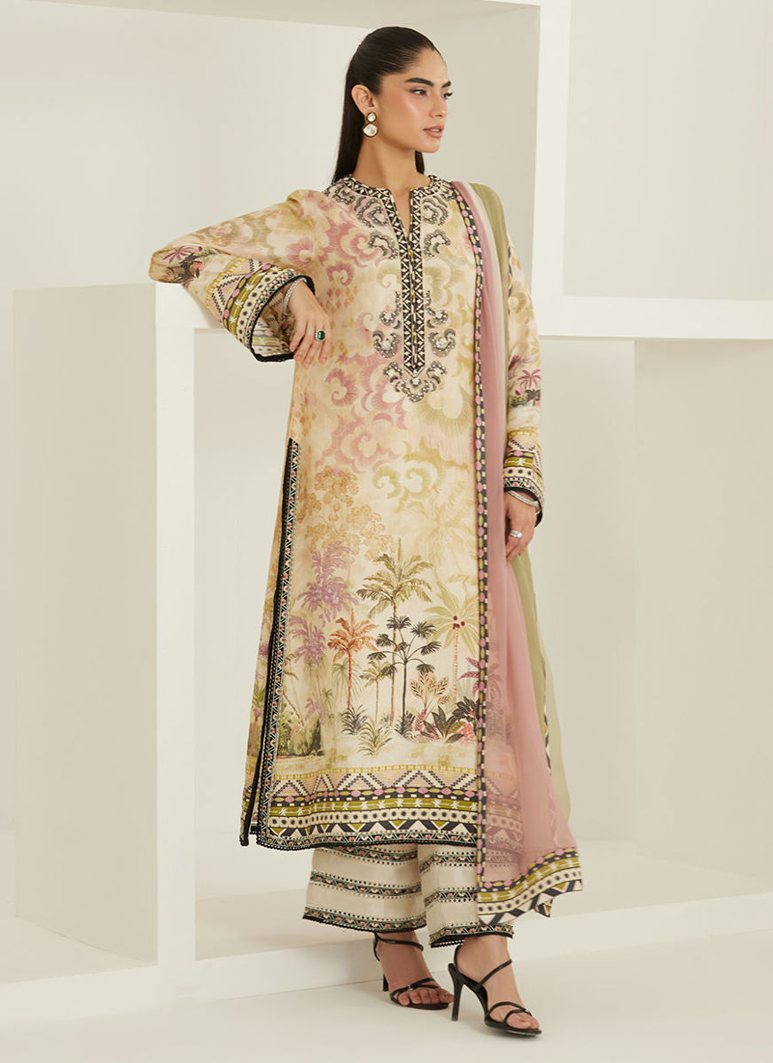 Zoey Shirt And Dupatta