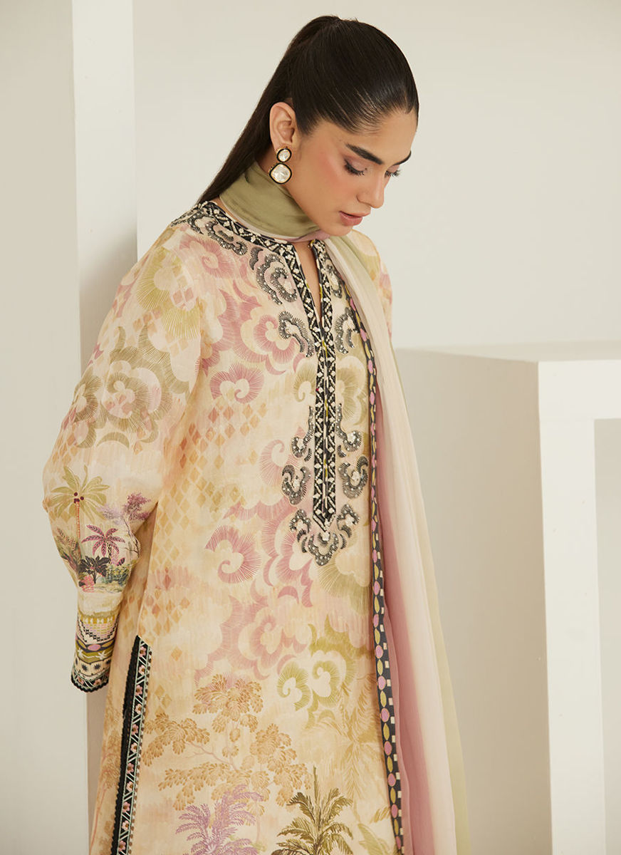 Zoey Shirt And Dupatta