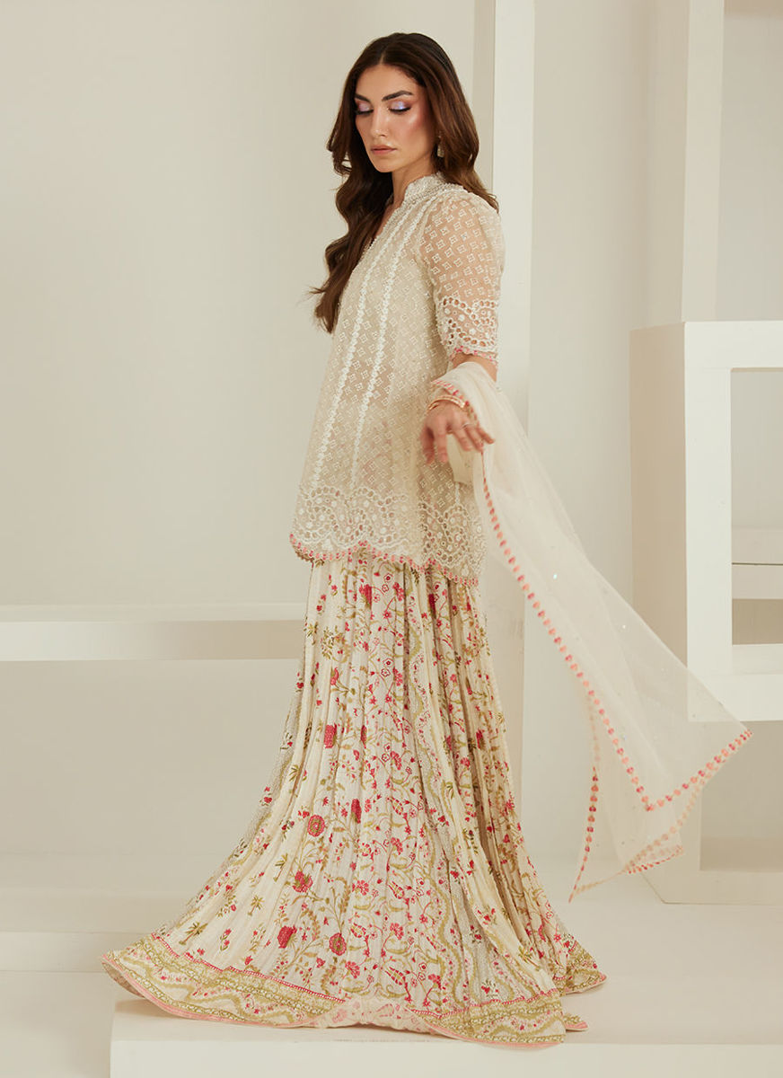 Zelda Peplum And Dupatta