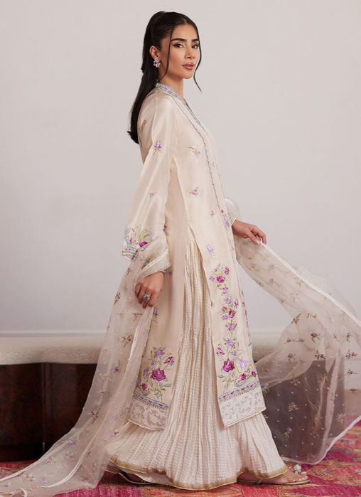 Lexie Ivory Shirt And Dupatta
