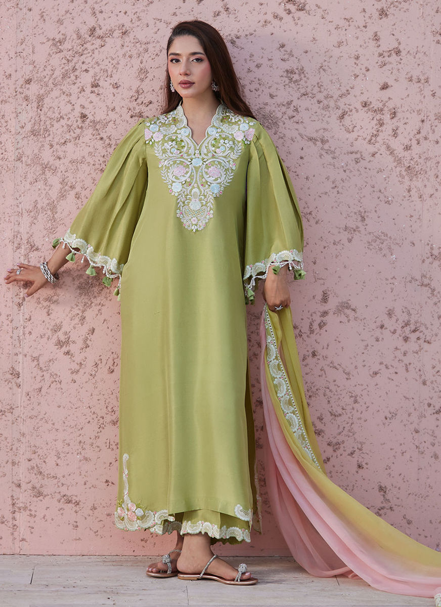 Jessa Shirt And Dupatta