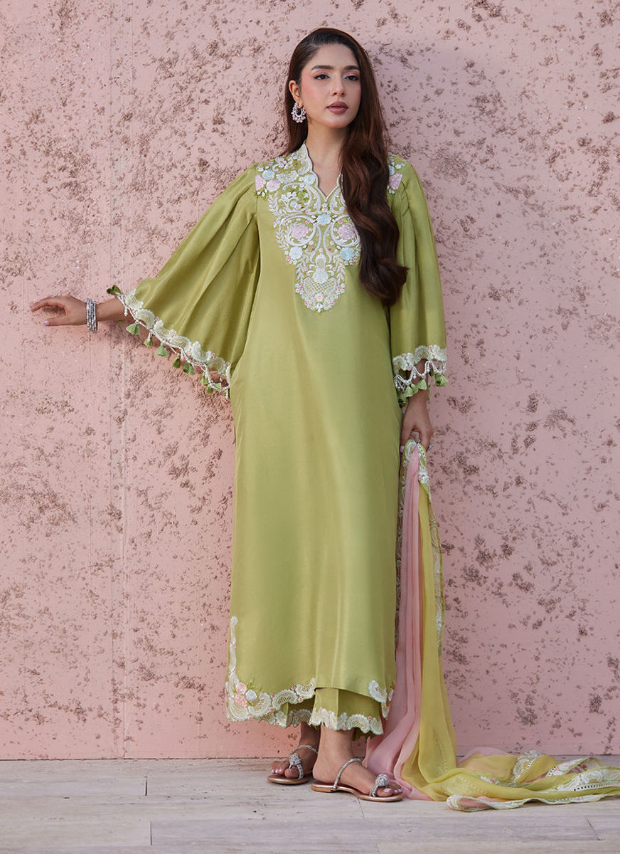 Jessa Shirt And Dupatta