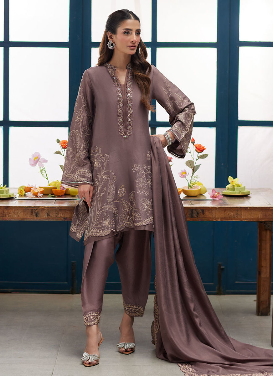 Greta Shirt And Dupatta