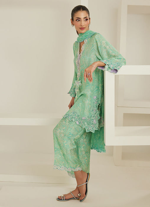 Sabrina Shirt And Dupatta with Pants