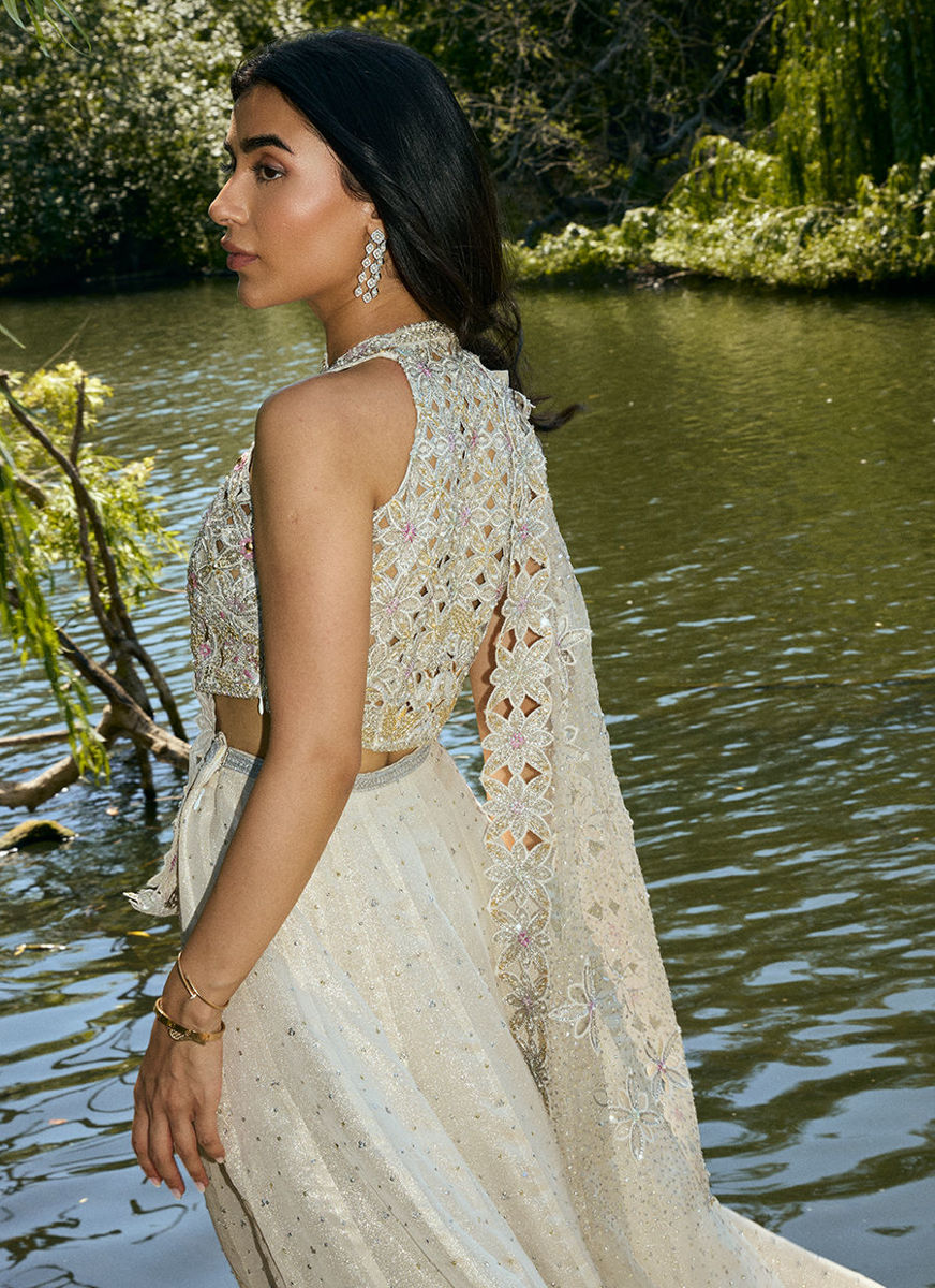 Jina Lehenga Choli With Drape Dupatta